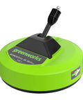 12 Inch Surface Cleaner Attachment For Pressure Washers With One Quarter Inch Quick Connect, Large 12 Inch Cleaning Width