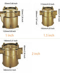Bronze Seawater Filter For Boats And Yachts With High Efficiency Debris Removal, Beefed-Up Seawater Strainer in 1, 1.5, 2 Inch sizes