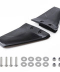 Outboard Hydrofoil Stabilizer Kit For 4-50HP Boats With ABS Black Finish, Bolt And Nut Included, Easy Bolt-On Installation