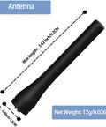 Three Pack 3.62 Inch Dual Band SMA Female Walkie Talkie Antennas For UV 5R UV5R 5R Mini Two Way Radios Beef Up Signal Range