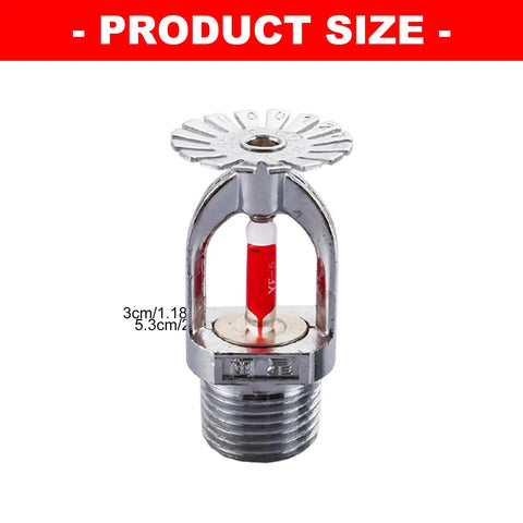 Top Notch Kickin Antifreeze Sprinkler Head With 68 Degree Fast Pop Response and Easy Screw Grip, showing dimensions and design.