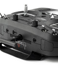Close-up of RadioMaster Boxer 2.4G 16CH Hall Gimbals Transmitter With ExpressLRS 4in1 CC2500 showing controls and connections