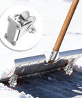 Rock Solid V Groove Wheel Pulley 2.28 Inch 304 Stainless Steel Silent Rolling Block on snow shovel for smooth operation.