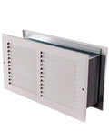 Return Air Pathways 14x8 Retrofit Transfer Grille For Home HVAC Upgrade, Wall Vent Improves Airflow