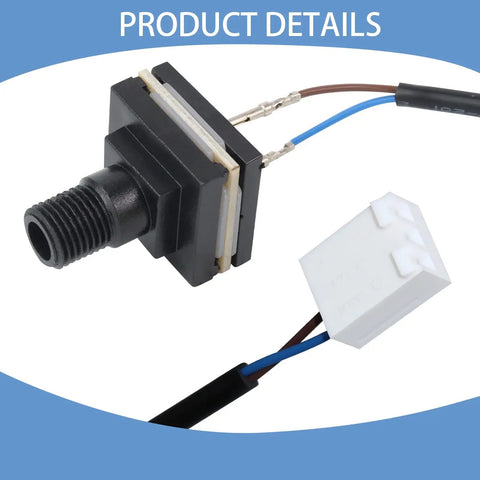 Hot Tub Spa Pressure Switch Replacement For 73995 Caldera Solana Hot Spring Fits Spa Heater And Fixes Stop Heating Problems At A Fraction Of The Cost Easy Install Today black plastic switch with wired connector