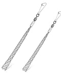 Top Shelf Wire Pulling Grips Set Includes Two Galvanized Steel Cable Puller Socks for light or heavy wire fishing
