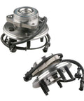 Wheel Hub And Bearing Assembly Front Left And Right 5-Lug With ABS For Ford Explorer 2002-2005 Mercury Mountaineer 2002-2005