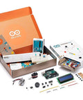 All In One Hands On Electronics Starter Kit With 12 DIY Projects Full Components And English Project Book open box view