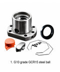 Awesome Ball Screw Kit With SFU2005 And SFU2010 For CNC Router Plus 20mm rod BKBF15 steel nut assembly