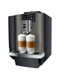 Premium Top Shelf Fully Automatic Coffee Machine Featuring Cold Brew Options And Thirty Four Recipes With Smart Touchscreen pouring lattes.