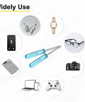 Nifty Micro Precision Flat Head Screwdriver 2.0mm Mini Slotted Driver with Sure Grip Blue Handle for Watches Eyeglasses Phones and Electronics No Sweat Repair Kit for various devices