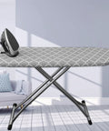 Heavy Duty Ironing Board Cover And Pad 15x54 Standard Size With Iron, Thick Padded, Non-Stick, In Living Room