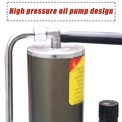 Heavy Duty Pneumatic Grease Transfer Pump With 13 Foot Hose And Grease Gun 50 To 1 Pressure Ratio Badass Lubrication Rig Shop Tested Workhorse For Factory Machinery And Drums