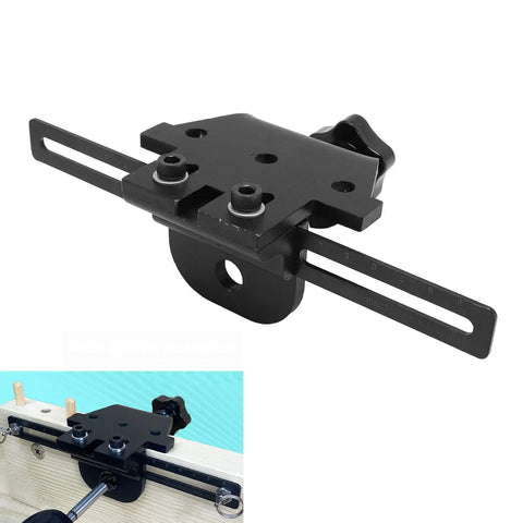 Heavy Duty 3 In 1 Dowel Jig Kit delivering dead on accuracy with steel frame and etched scales for precise drilling.