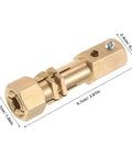 Dent Repair Welder Collet For Welder Gun Replacement Locking Chuck Head with reliable clamping, golden, lightweight, portable design