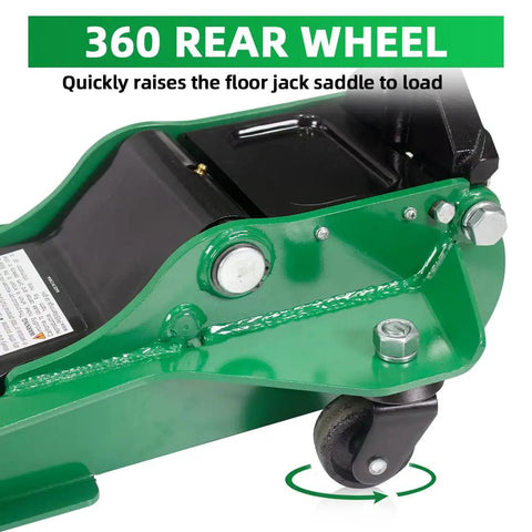 Low Profile Floor Jack Featuring Dual Pump Quick Punch Lift And Rugged Steel Construction For Tough Daily Garage Tasks And Smooth Easy Rolling Up To Three Ton Payload