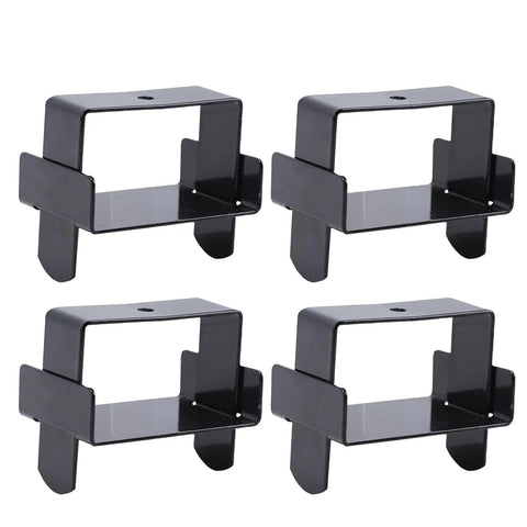 Lock Down Your Heavy Duty Ride With These Sturdy Stainless Steel Leaf Spring Clamps To Slash Bounce, Boost Stability, And Bring Serious Control To Trucks Campers And Trailers For Smooth Safe Drives Anywhere You Go. Set of 4 black leaf spring clamps