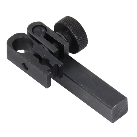 Test Indicator Height Gauge Holder Bar With 50mm Connector, Aluminum Rectangular Clamp Adapter for Measurements and Industrial Tools