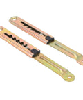 Heavy Duty Lifting Hinge Set Telescoping Rust Proof Adjustable Headrest Support For Sofa And Bed Backrests 2 Pack
