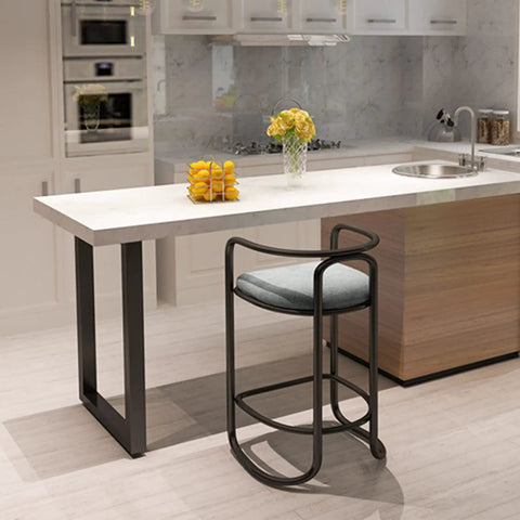 Dead Nuts Secure Adjustable Metal Table Legs For Coffee Dining Or Computer Desks Industrial Furniture Bases with modern kitchen setting.