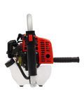 Kickass 25.4cc Gasoline Punch Drill And Concrete Breaker Kit showcasing side view with fuel tank and grip handle for demolition tasks.