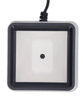 Top view of Plug And Play 2D Barcode Scanner For Desktop POS And Retail, Fast Response Barcode Reader For Business Transactions.