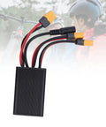 Heavy Duty Dual Battery Pack Balance Discharger With Snap Ready Charging Port And Steady 40A Output For 20V To 72V Boards, showing wiring connections.