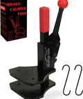 Heavy Duty Brake Caliper Compression Tool With Trapezoidal Push Plate for 1 2 4 6 piston calipers shown with packaging