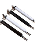 Four Soft Closing Door Closer 35Kg Adjustable Speed Positioning Door Stop Hardware Black in black and white colors