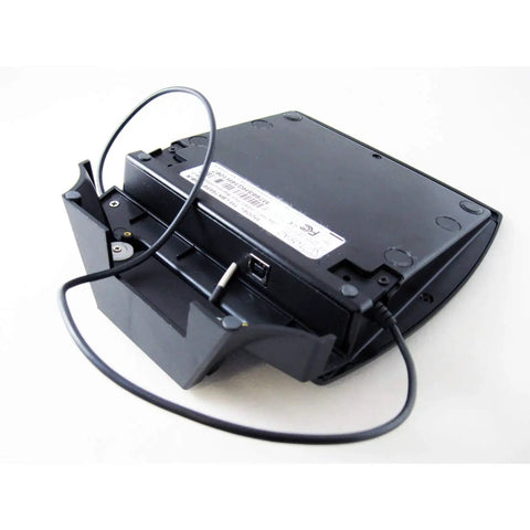 Bang For Your Buck Lcd Signature Capture Pad With Magnetic Stripe Reader And Fast Touch Screen built for point of sale systems, back view.