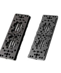 Heavy Duty Dovetail Mounting Plate For Telescopes 220mm Guide Star Compatibility showing multiple threaded holes