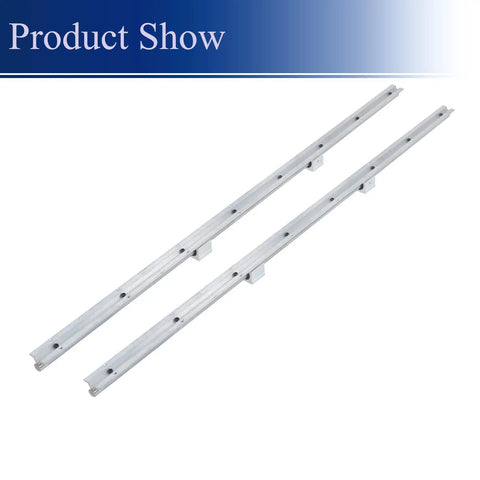 Pro Grade 2 Pack SBR20 1500mm Linear Rails Kit With 4 SBR20UU Square Bearing Blocks For CNC Machines beefy smooth motion rails