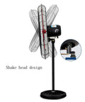 75cm Electric Floor Fan With Slick 3 Speed Settings And Smooth Tilt Adjustment Delivers Badass Airflow with shake head design.