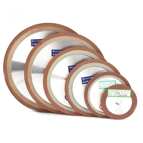 Diamond Grinding Wheel Cutting Disc Resin Bond For Tungsten Steel Milling Cutter Sharpener, 75mm 80mm 100mm, various grits