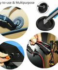 200 Piece Rubber Grommets Assortment Kit With 7 Size Options For Easy Wire Pass-Through In Metal Panels And Frames Includes 14mm, 9.53mm, 12.07mm, 15.88mm, 19.05mm, 22.23mm, 25.40mm Grommets For DIY Auto Electrical And Home Projects rubber grommets in metal panels for wire pass-through