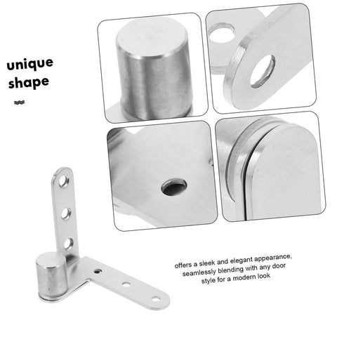 Heavy Duty Stainless Steel Hidden Door Pivot Hinges For Smooth Operation With Automatic Rebound Design Ideal For Secret Bookcase