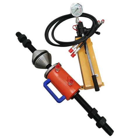 30 Ton Excavator Sleeve Pressing Machine for Shaft Sleeve Repair, heavy duty manual press with pressure range up to 120mm