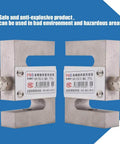 Heavy Duty S Type Beam Load Cell Sensor for Hopper Weighing 50/100/300/2000 Kg shown with metal construction and connectors
