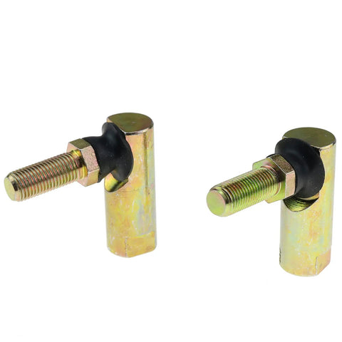 2 Pack Ball Joints 3/8-24 RH Thread For MTD And Cub Cadet Lawn Tractors Compatible With 923-0156 923-3018 723-3000, 1 13/16 Inch