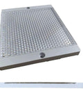 Large 100 By 100 mm Plastic Reflector For Photoelectric Sensors, Ideal For Infrared And Laser Applications, Pack Of Two, top side view.