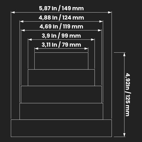 3 To 6 Inch Duct Inline Reducer Increaser Plastic Universal Connector For Vent Ducts HVAC Vent Pipe Adapter Reducer Or Increaser And Can Be Cut To Fit 80 150mm For Air Conditioning Heating And Cooling
