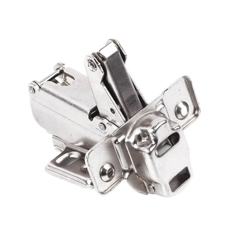 165 Degree Corner Fold Concealed Cabinet Door Hinge Set For Home Kitchen With Screws Easy Install Heavy Duty Load Bearing Smooth Close Action
