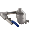 No Fuss Automatic Drain Valve For 1.6MPa Air Compressors And Pneumatic Systems with blue handle and YA S6 marking