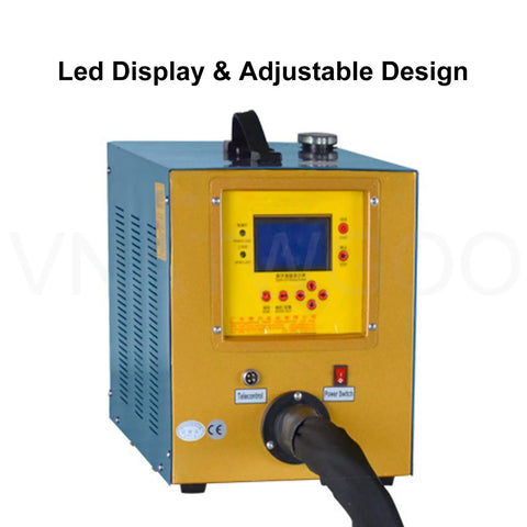 Heavy Hitter 1500 Watt Induction Bolt Heater and Stuck Fastener Remover with built-in water cooling and LED display.