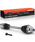 Top Notch Front Left Driver Side CV Axle Shaft Assembly For Volkswagen Golf And CC FWD Automatic Transmission with packaging.