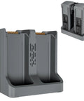 Two Way Battery Charger Station For Air 3S And Air 3 Drones, 65W Fast Charging Hub with dual slots, ABS PC construction