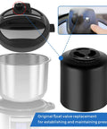 Universal Steam Release Handle And Valve For Duo Series Pressure Cookers 6 Quart To 8 Quart Models Replaces Steam Sealing