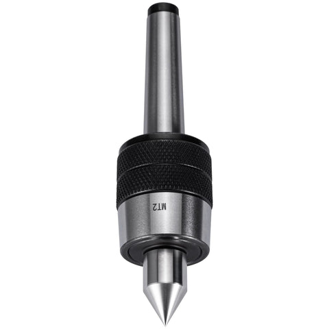 MT2 Live Center Rotary Precision Lathe Tool for High Speed Turning and Milling Heavy Duty Taper Center with Dust Proof Seal front view