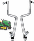Drag Link Tie Rod Set For John Deere L100 L120 L130 GY20491 GY20492 Direct Replacement Steering Kit For Lawn Tractors And Compatible Models Beefed Up For Long Lasting Performance And Easy Install, adjustable steel tie rods with locknuts