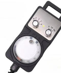 Precision 4 Axis CNC Electronic Handwheel Pulse Generator For Smooth Machine Control And Fast Manual Positioning With Durable Build, black handset